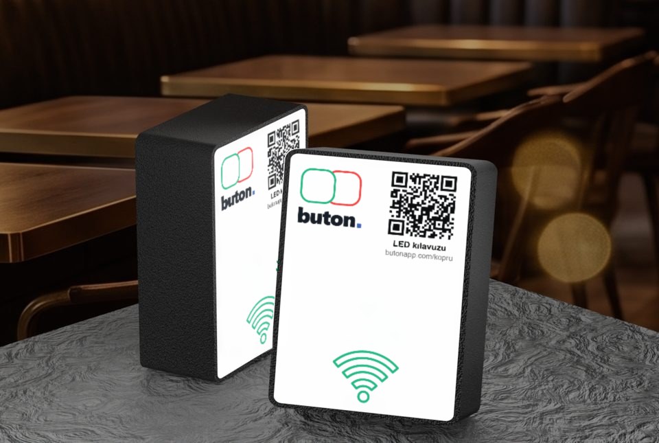 Buton köprü cihazı: çağrı alıcısı ve Wi-Fi köprüsü tek modülde